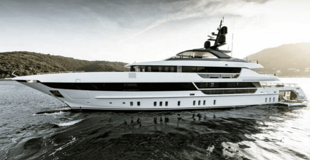 Superyacht Much Wow of the Three Arrow Capital founders Su Zhu and Kyle Davies